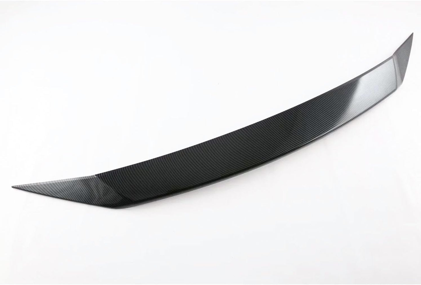 Front Hood Air Deflector,Car Bonnet Molding Cover Trim Fit for Mazda CX-50 and CX50 Hybrid 2023 2024 2025,Exterior Accessory(ABS,Carbon Fiber)