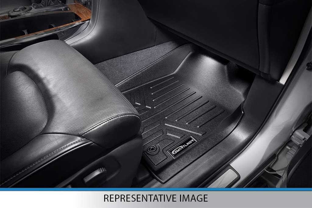 SMARTLINER Floor Mats Liner Set Compatible with 2002-2006 Cadillac Escalade ESV