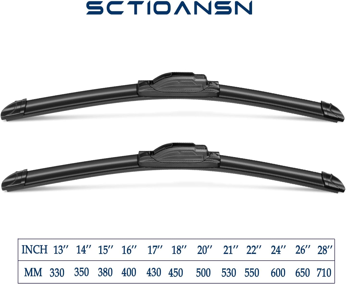 3 Wipers Set for Honda Odyssey 2005-2010, Windshield Wiper Blades Original Equipment Replacement Front and Rear- 26"/22"/14B" (Pack of 3) J- HOOK
