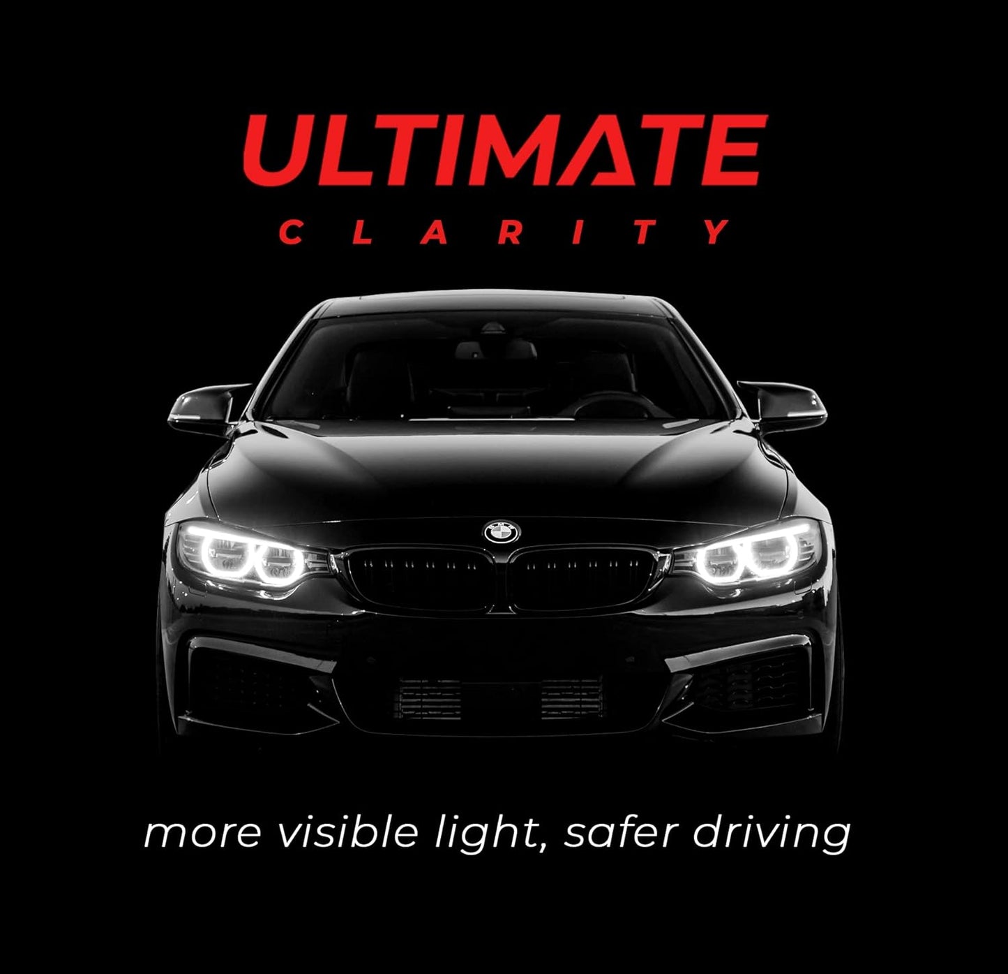 VViViD+ Ultimate Headlight Taillight Tint Vinyl Wrap (16" x 10ft, Light Smoke)