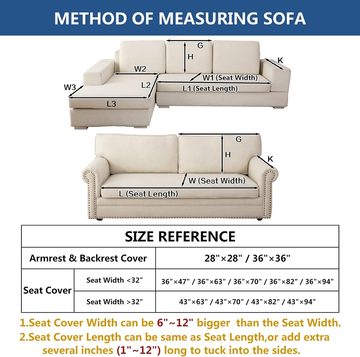 Eismodra Armrest Covers,Couch Cover,Sofa Cover,Backrest Covers,Anti-Slip Armchair Slipcovers for Dogs Cats Pet Loveseat Recliner Leather L Shaped,Brown 28 x 28 Inches (Only 1 Piece)