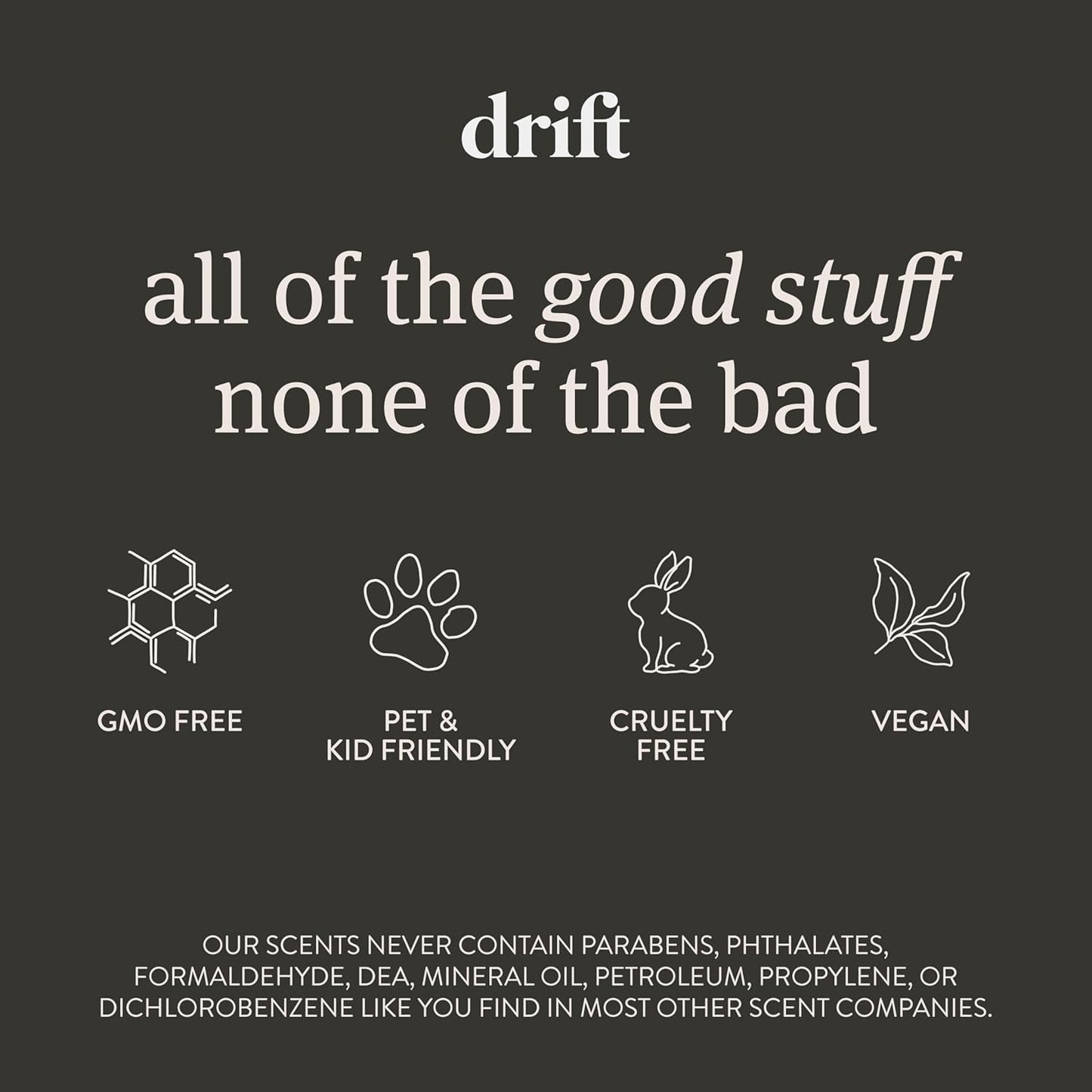 Drift Car Air Freshener - Stone Air Freshener - Car Odor Eliminator - Grove Scent Starter Kit