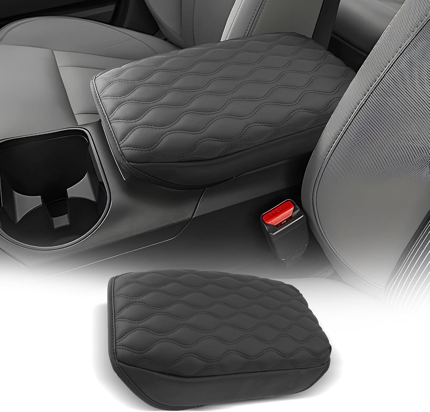 CDEFG for Subaru Outback 2020-2025 Center Console Cover Armrest Box Cover for Outback 2020 2021 2022 2023 2024 2025 Accessories Console Arm Rest Protector Thickened